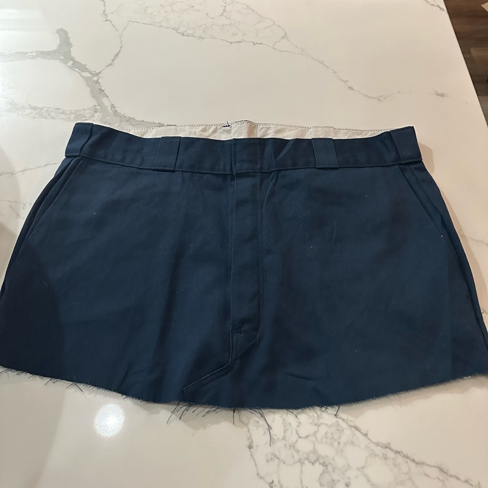 Urban Renewal Remade Dickies Low Rise Mini Skirt